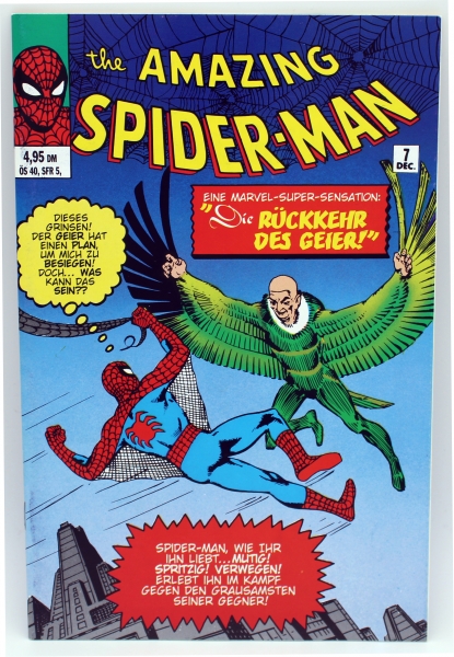 Cover The Amazing Spider-Man 7 - 1963