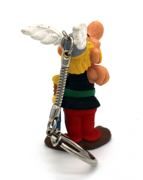 Asterix und Obelix Schlüsselanhänger (Keychain) Kunststoff Figur Asterix von Bully