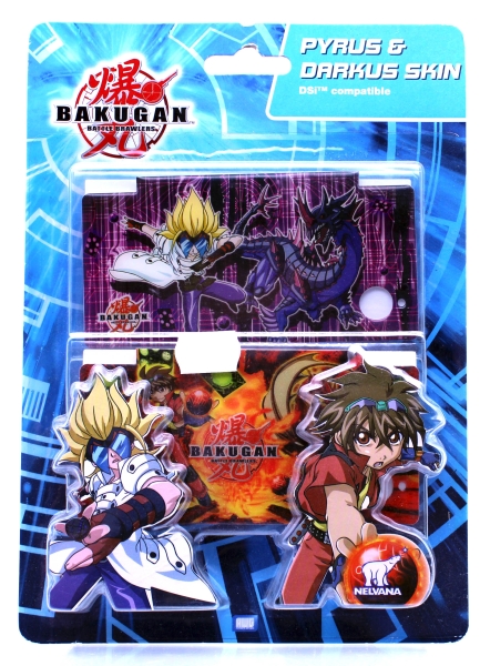 Bakugan Battle Brawlers Sticker Set kompatibel für Nintendo DSi