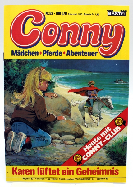 Conny Mädchen Pferde Abenteuer Comic Heft Nr. 53: Karen lüftet ein Geheimnis