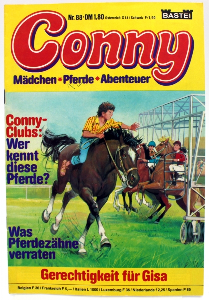 Conny Mädchen Pferde Abenteuer Comic Heft Nr. 88: Gerechtigkeit für Gisa von Bastei