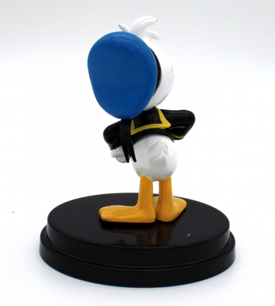 Donald Duck Sammlerfigur aus Kunststoff (mit Sockel), Motiv "junger Donald" von D'Agostini