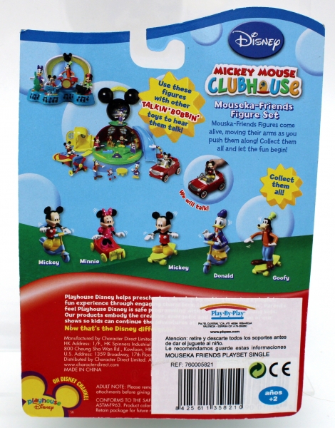 Mickey Mouse Clubhouse Spielfigur Donald Duck mit Tretroller von Play-by-Play