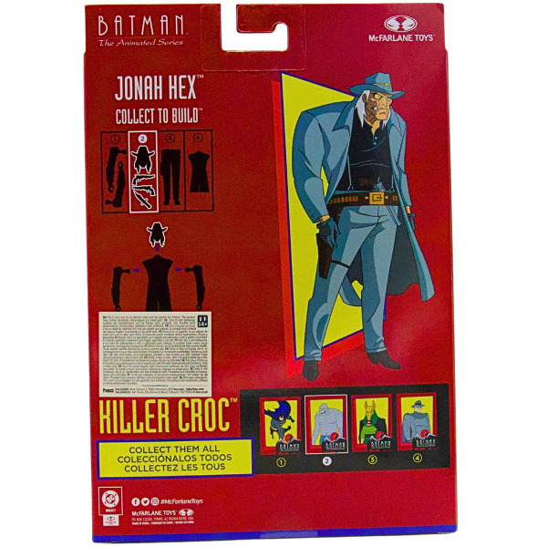 Batman The Animated Series DC Direct Build-A Actionfigur Wave 5 Killer Croc (Chase) 15 cm Hinteransicht