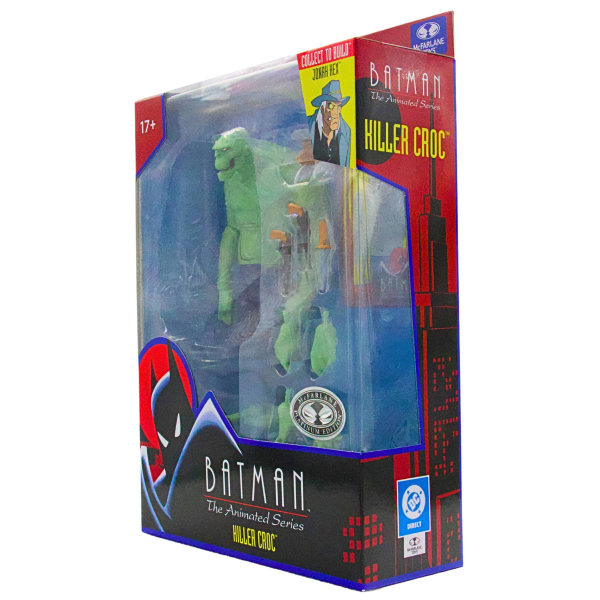 Batman The Animated Series DC Direct Build-A Actionfigur Wave 5 Killer Croc (Chase) 15 cm Vorderansicht Rechts