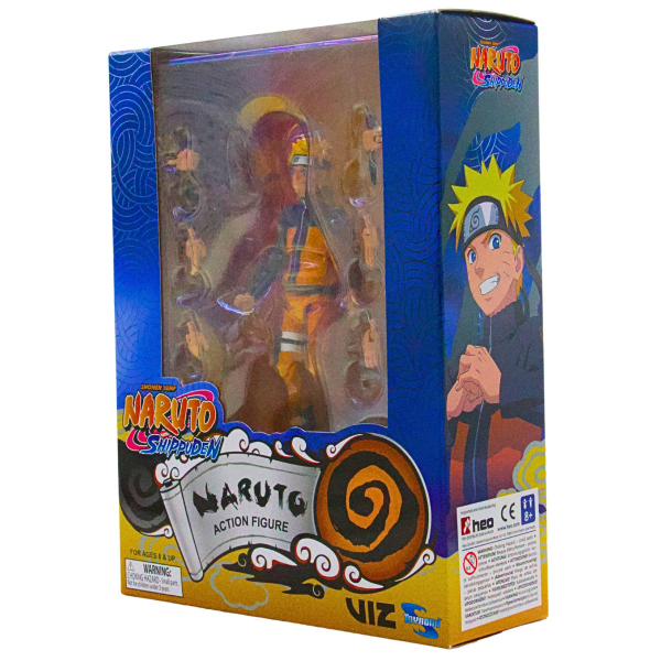 Naruto Shippuden Actionfigur Naruto 10 cm Vorderansicht Right