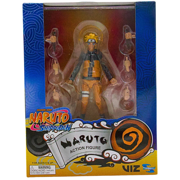 Naruto Shippuden Actionfigur Naruto 10 cm Vorderansicht