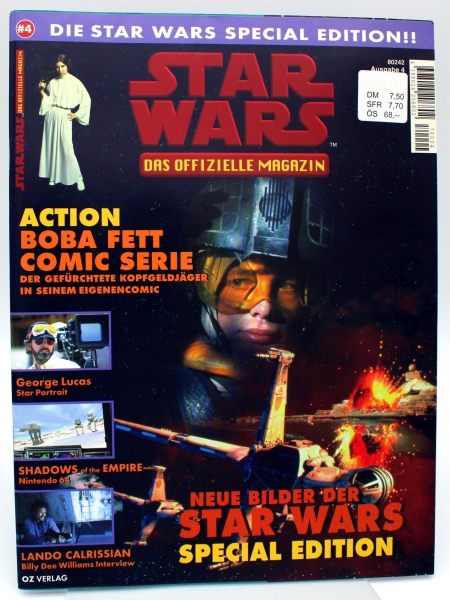 Star Wars - das offizielle Magazin vom OZ Verlag Nr. 4: LANDO CALRISSIAN - Billy Dee Williams Interview