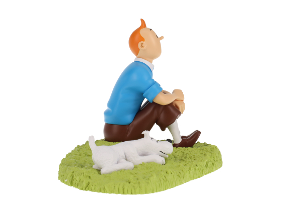 Tim sitzt im Gras 17,5cm