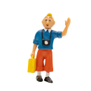 Tim & Struppi - Tim mit Koffer - PVC Figur 7,5 cm